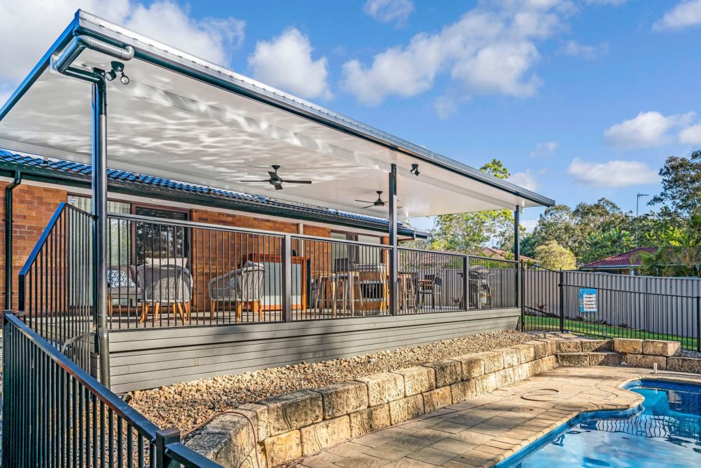 Patio Overlooking the Pool
