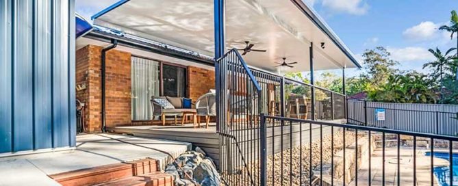 How Much Deposit Is Normal for a Patio Build? 4 Patio overlooking the pool