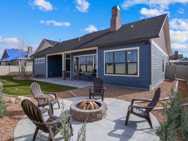 Patio with fire pit