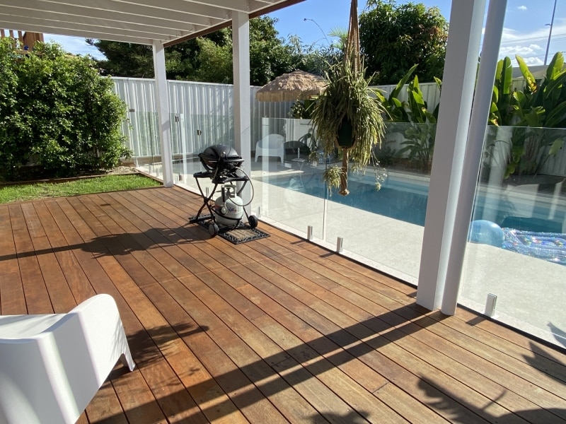 Gallery 6 Backyard with pool after renovation