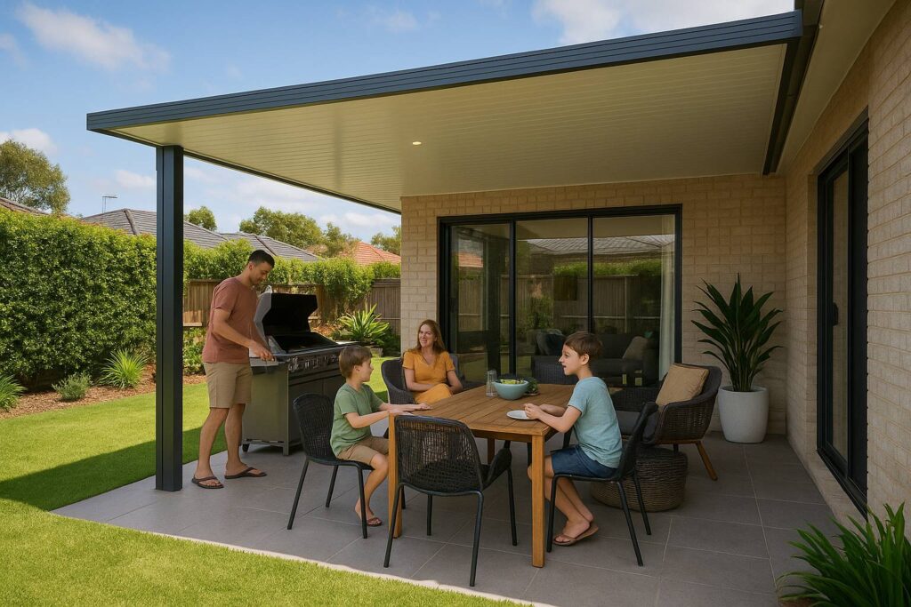 BBQ on the patio