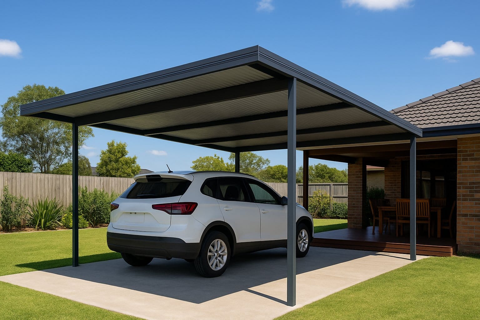 freestanding carport