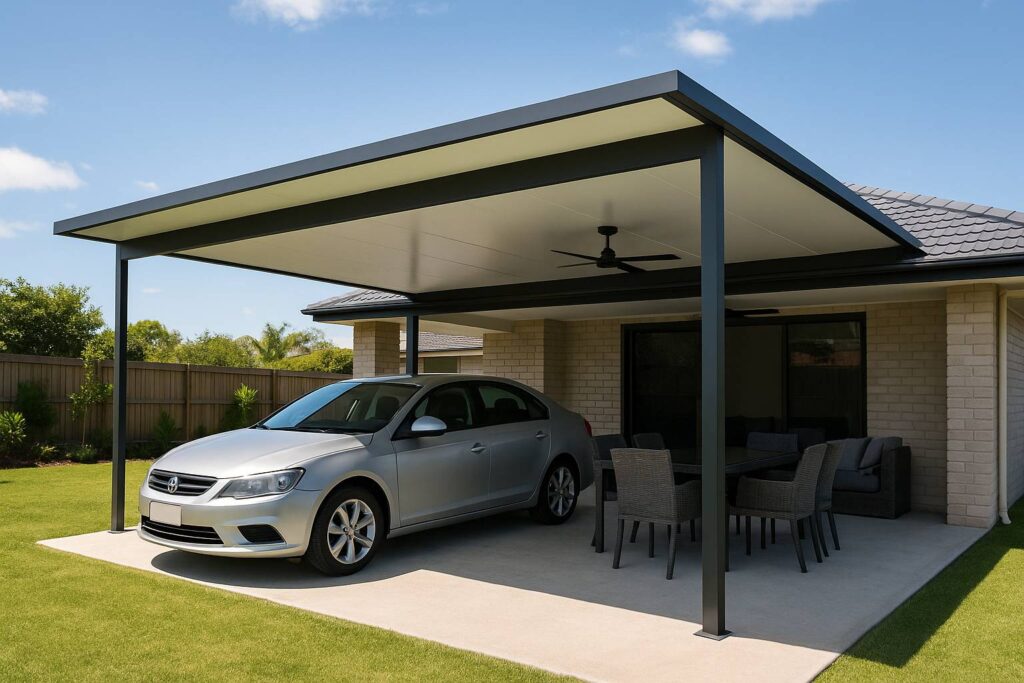 Patio carport