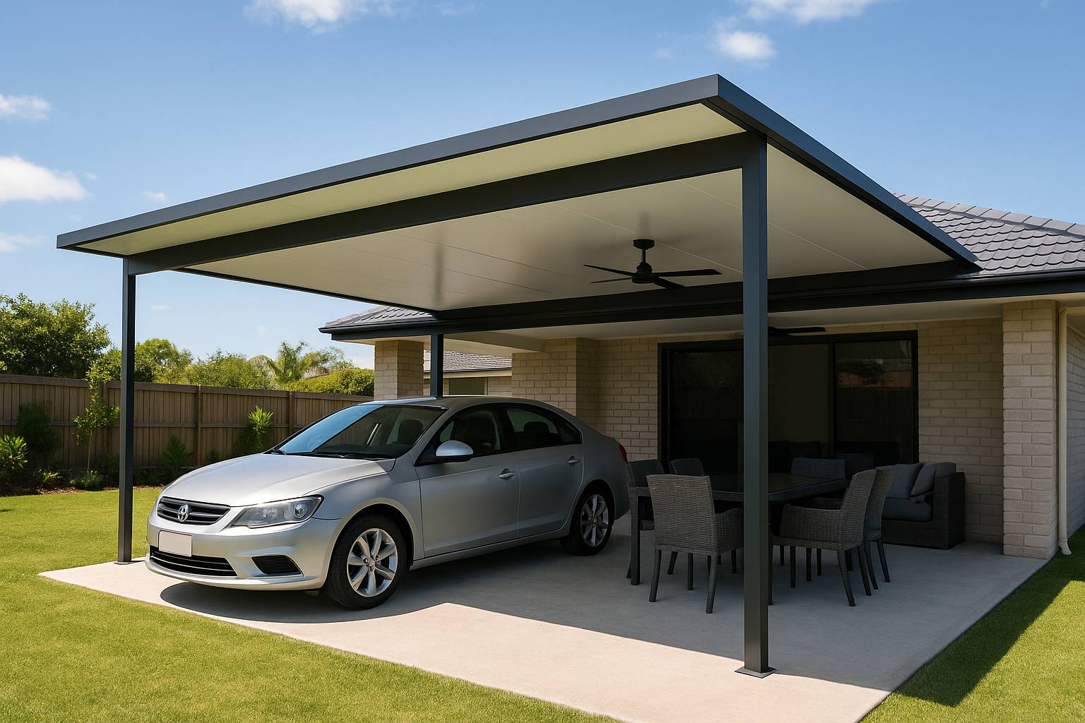 Patio carport