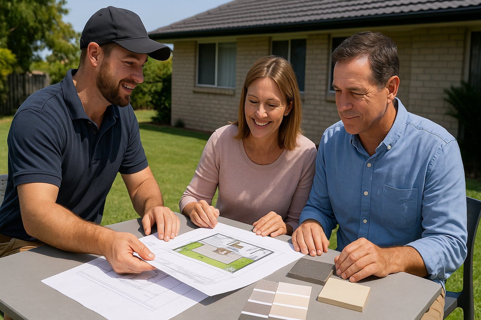 A_photograph_shows_three_individuals_consulting_ou_compressed Patio Builder Consultation